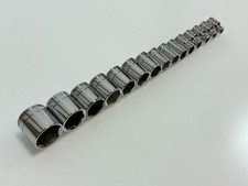 ???? NEW SK Tools USA 15pc 3/8? Drive Shallow Metric 6mm-24mm Socket Set 6 Point