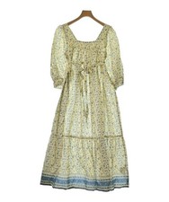 Christy Dawn Dresses YellowxNavyxBlue(Flower Pattern) XS 2200631233077