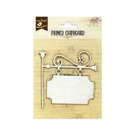 Little Birdie Primed Chipboard 1pc - Journaling Panel