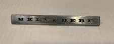 1967 Plymouth Belvedere Fender Emblem 2582115 1967 Plymouth Belvedere Fender Emblem 2582115