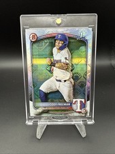 2025 Bowman Cody Freeman 1st Bowman Retro Logo Foil SSP BCP-112 🔥 Rangers