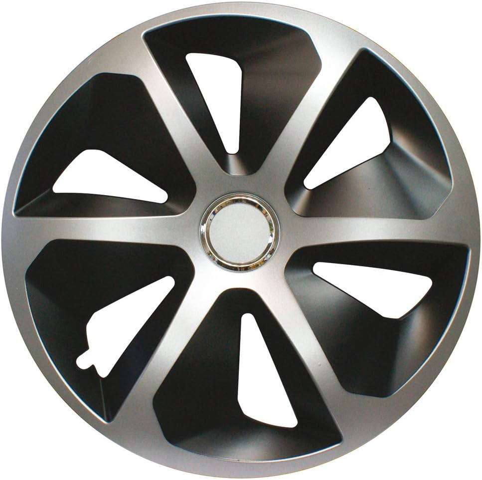 Cora 41944 Set 4 Borchie Auto 14 Pollici Universali Roco Mix ABS