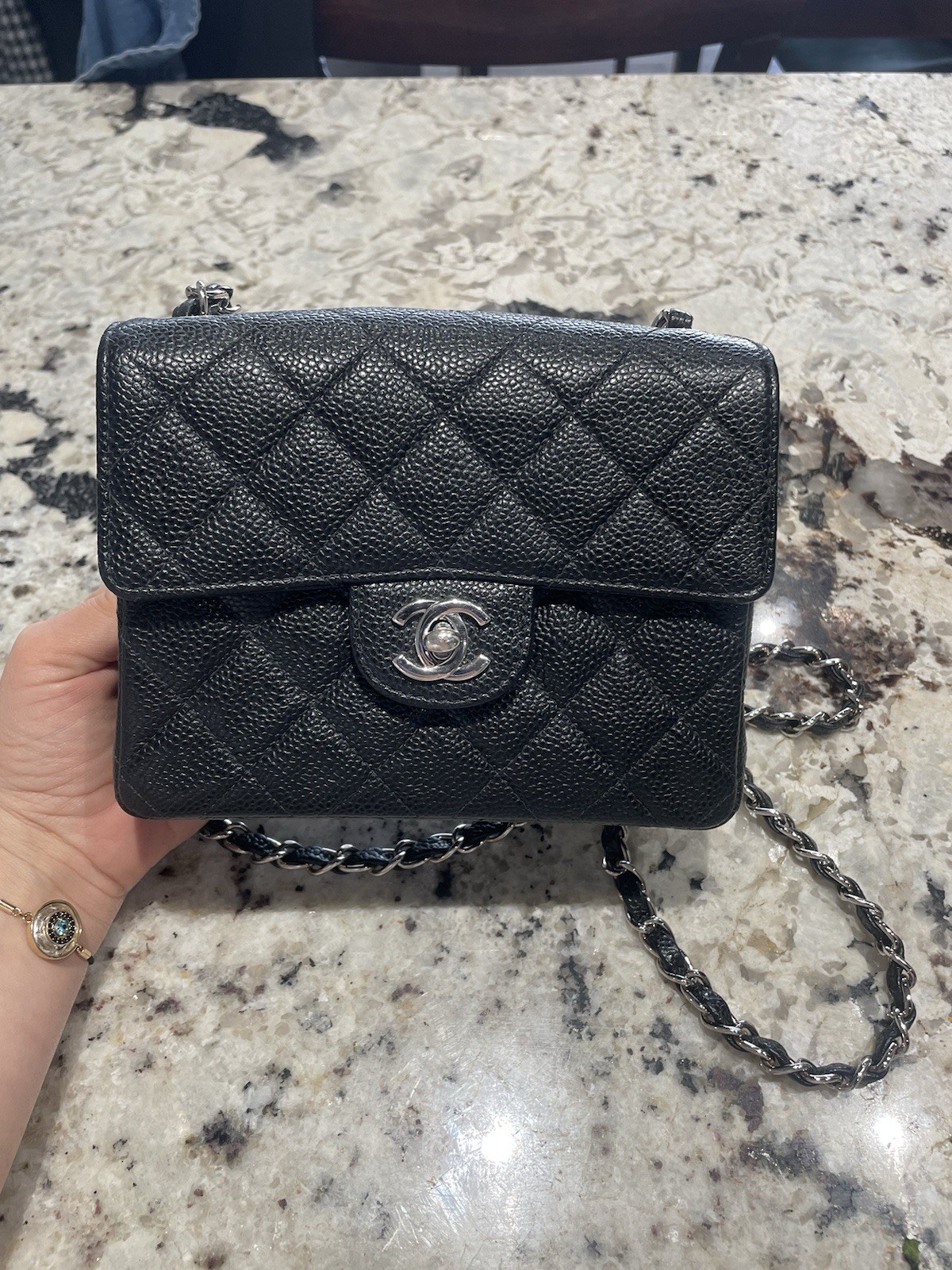 Chanel Mini Flap Bag in Classic Quilted Leather