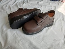 APEX Ambulator Conform 1261M Diabetic Shoe Leather Mens 7-1/2X hook loop strap