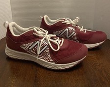 New Balance 3000v5 Fresh Foam Turf Training Shoes Men s Size 12.5 D Red/Burgundy