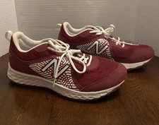 New Balance 3000v5 Fresh Foam Turf Training Shoes Men’s Size 12.5 D Red/Burgundy