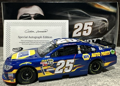 #ad 2015 Chase Elliott #25 Autographed NAPA Rookie 1 24 Action Nascar Diecast $129.99