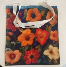 Vibrant Floral Tote Bag