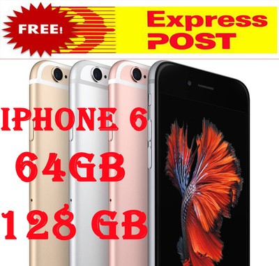 Apple Iphone 6 16gb 64gb 128gb 4g Grey Gold Silver Unlocked Au Stock Ebay