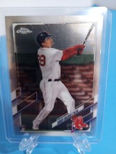 BOBBY DALBEC 2021 Chrome Rookie Card Base Set RC. Boston Red Sox