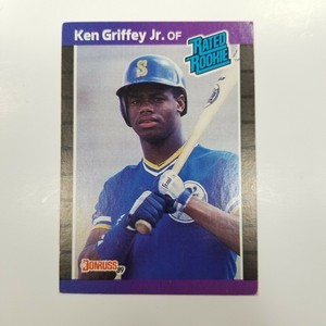 Ken Griffey Jr Rookie Card 1988 Leaf Donruss Rated Rookie 33 Mlb Seattle Ebay