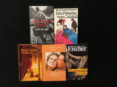 SAMMLUNG PAKET - 25 Romane in 22 Büchern MARIE LOUISE FISCHER  Mädchen Senta ua.