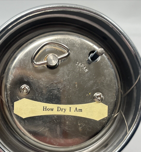 Vintage decanter black music box "How Dry I Am" - Picture 4 of 6