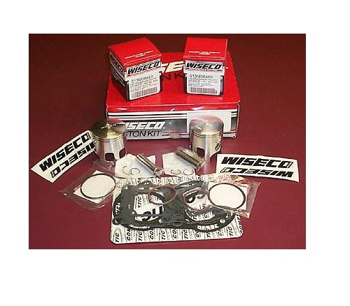 WISECO 350 66.25 BANSHEE PISTONS GASKET KIT W/ TOP END BEARINGS YAMAHA 513M06625 - Picture 1 of 1
