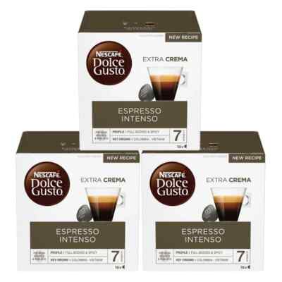 3 BOXES OF NESCAFE DOLCE GUSTO COFFEE PODS, CAPSULES. EVERY BLEND!!