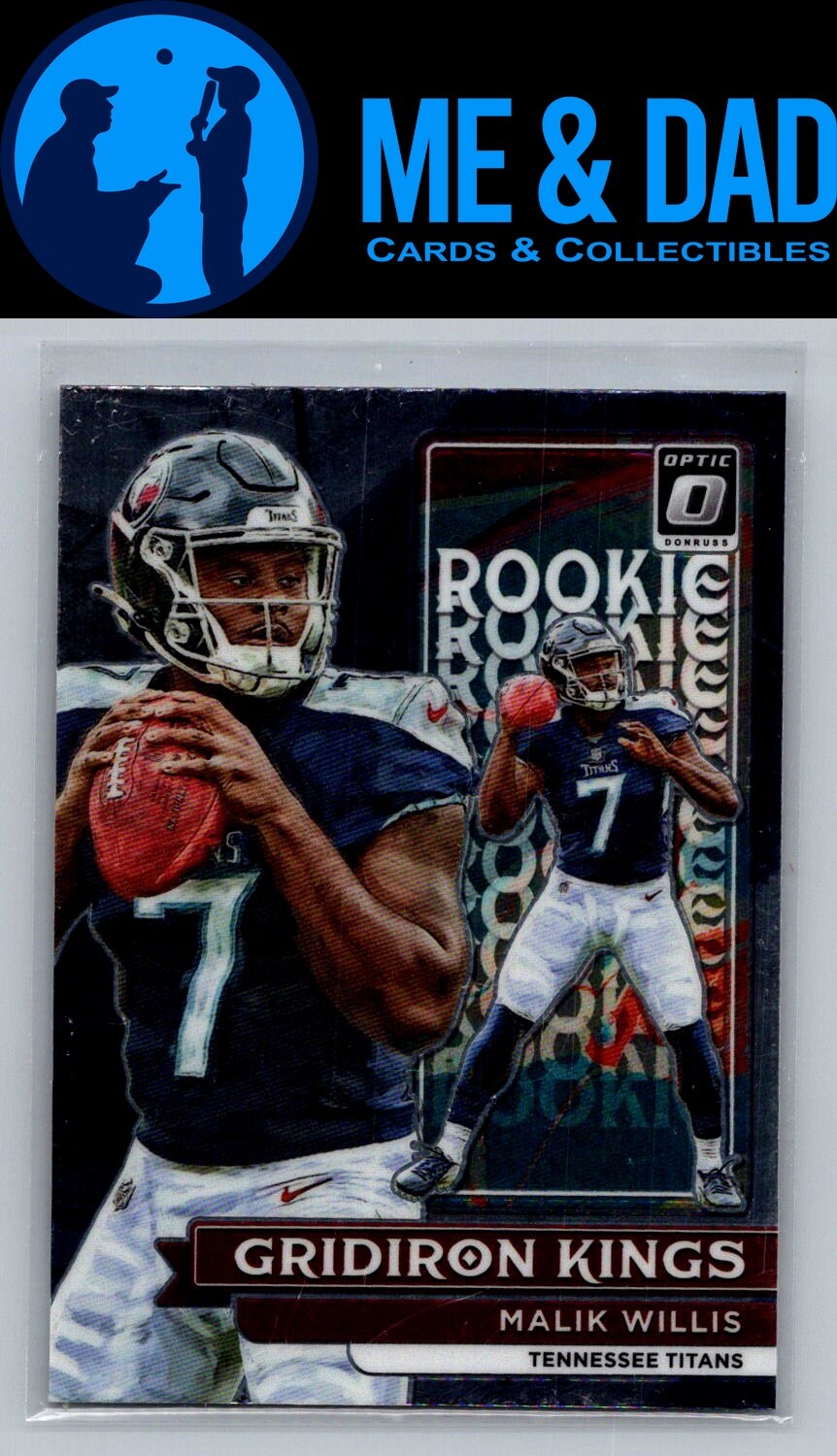 2022 Donruss #RGK-3 Malik Willis Rookie Gridiron Kings