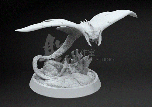 Alien Bat Manta 3D Unpainted Figure Model GK Blank Kit New Hot Toy In Stock - Picture 1 of 12
