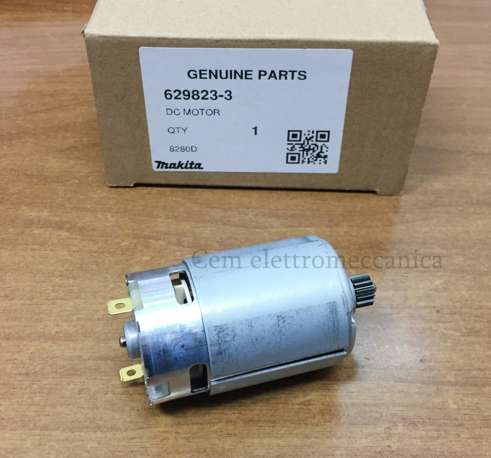 Motore DC 14,4 V MAKITA - Codice 629823-3 ricambio trapano avvitatore 8280D
