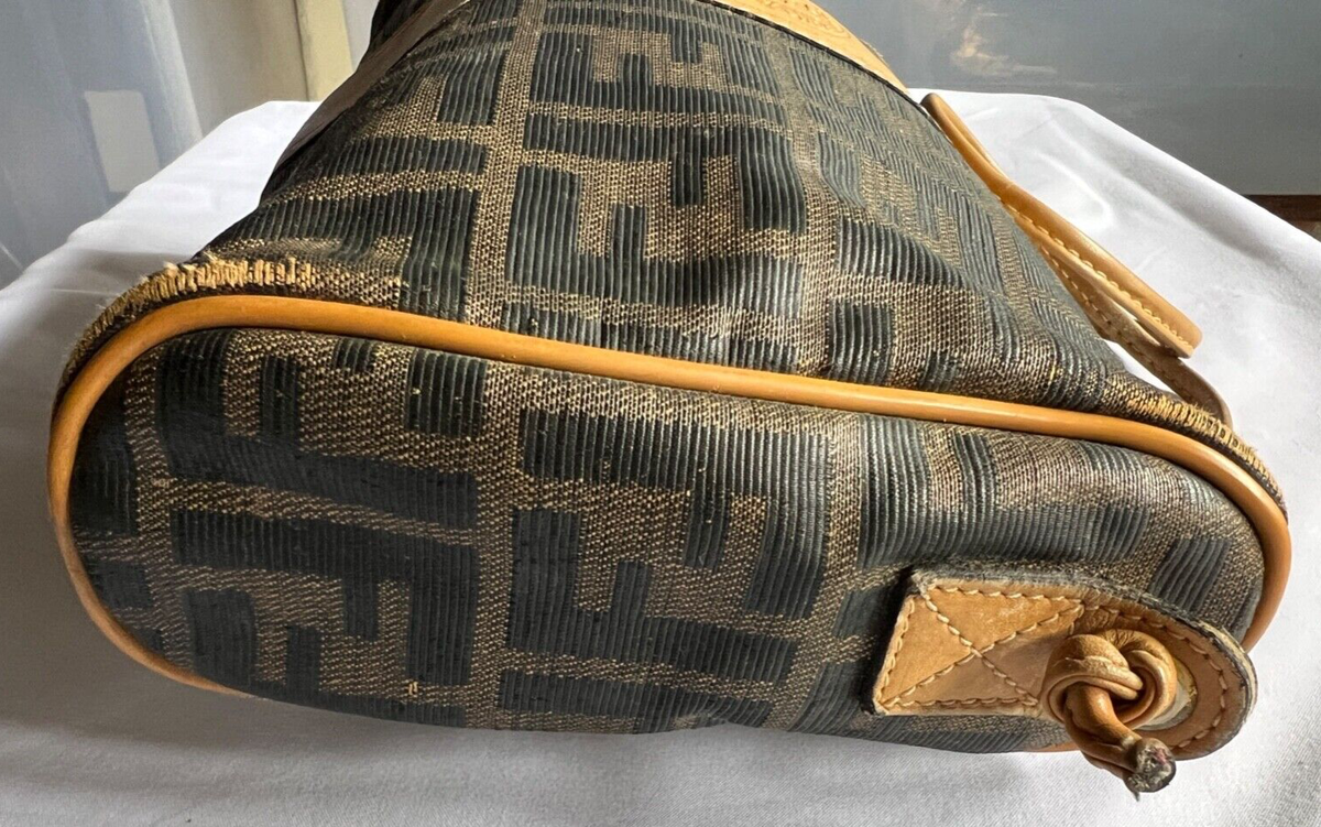 Vintage FENDI Zucca FF Logo Crossbody Bag Handbag | eBay Vintage FENDI Zucca FF Logo Crossbody Bag Handbag | eBay