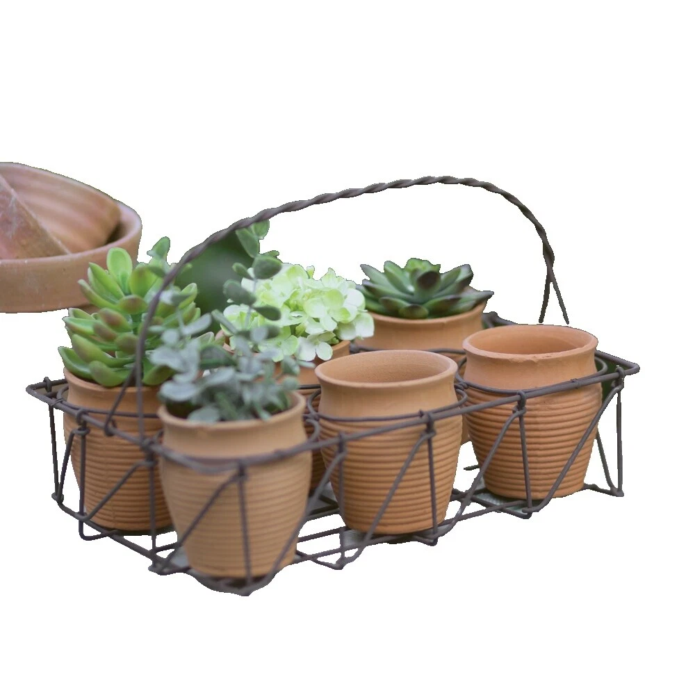 Корзины для украшения проводной фермы