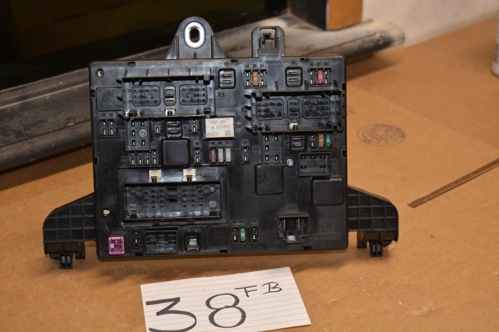 2015 Buick Verano Interior Used Fuse Box Stock #38-FB