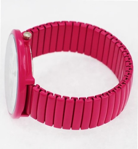 Reloj de vestir de lujo para mujer 43 mm Montres Carlo de moda cuarzo correa de metal flexible - Imagen 32 de 37