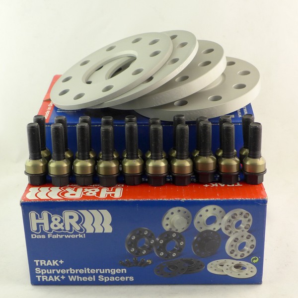 H&R Spurverbreiterung 10/30Mm Silber FüR Porsche 981 982 986 987 991 996 997-image