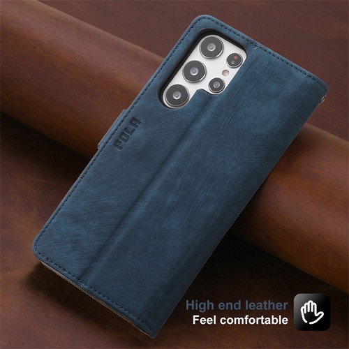 For Samsung A82 A51 A52 A32 A13 A72 Colorblock Zipper Wallet Case Phone Cover - Picture 10 of 17