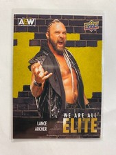 Lance Archer 2023 Upper Deck AEW All Elite Wrestling #AE-36 Card