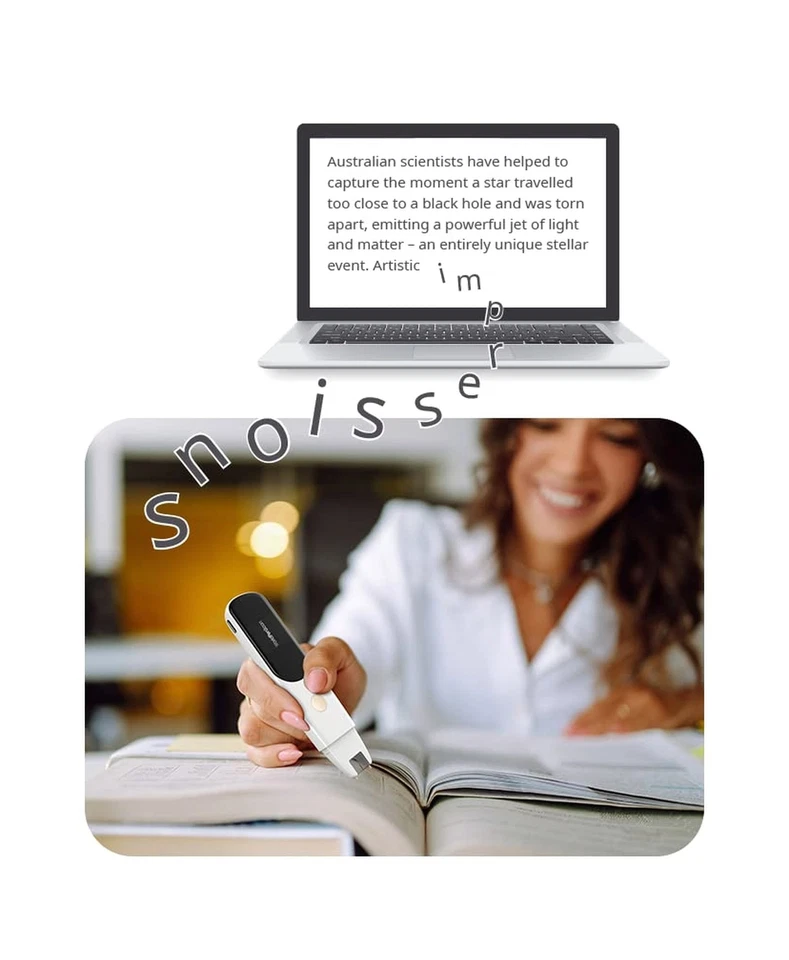 PenPower WorldPenScan Wi-Fi | OCR Pen Scanner | Reader Mode | Text to Speech ... - Image 2 of 4