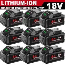 For Milwaukee for M18 Lithium 8.0Ah Extended Capacity Battery 48-11-1860 10X
