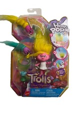 Dreamworks Trolls Band Together Hair Pops Doll Yellow Hair Toy