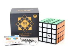 MoYu AoSu GTS M Magnetic 4X4X4 Black Magic Speed Cube Ship from MA