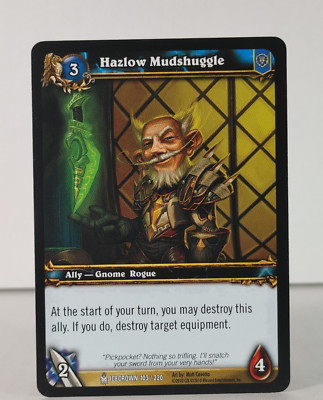 Hazlow Mudshuggle - Icecrown - 103/220 - World of Warcraft TCG - Common