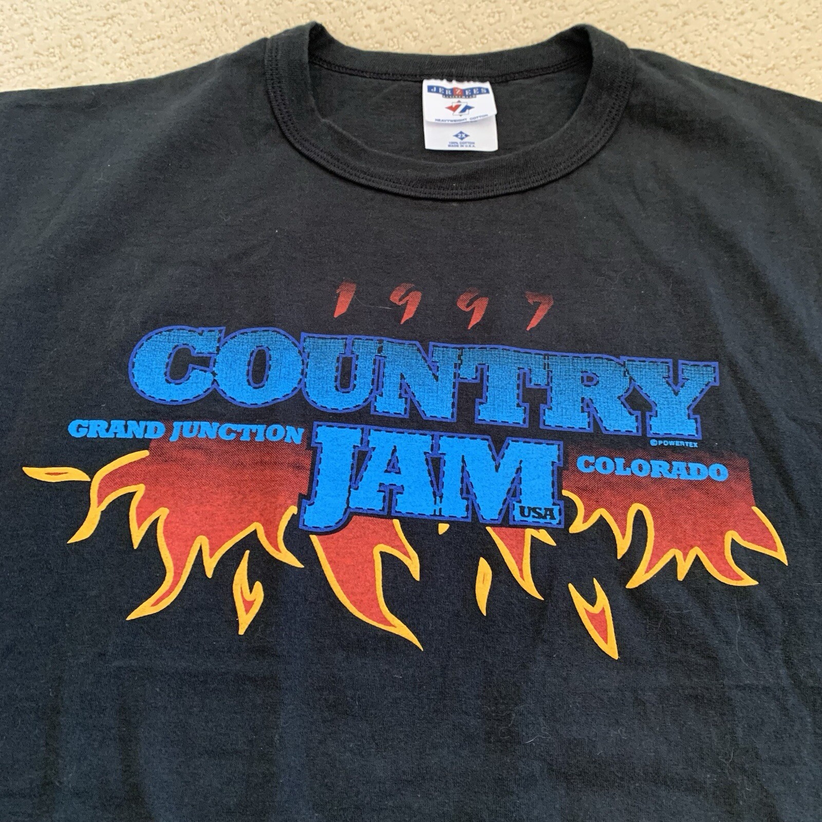 ALTRA Canotta vintage Country Jam 1997 concerto Grand Junction Colorado Bill Engvall 2XL