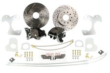 1978-88 G Body Camaro S-10 10 Bolt Rear Disc Brake Conversion Kit Drilled Rotor