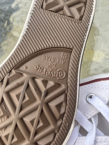 Converse Shoes Youth Girls Chuck Taylor All Star Ox Low Sneaker 3J256 White 12.5 - Picture 4 of 7