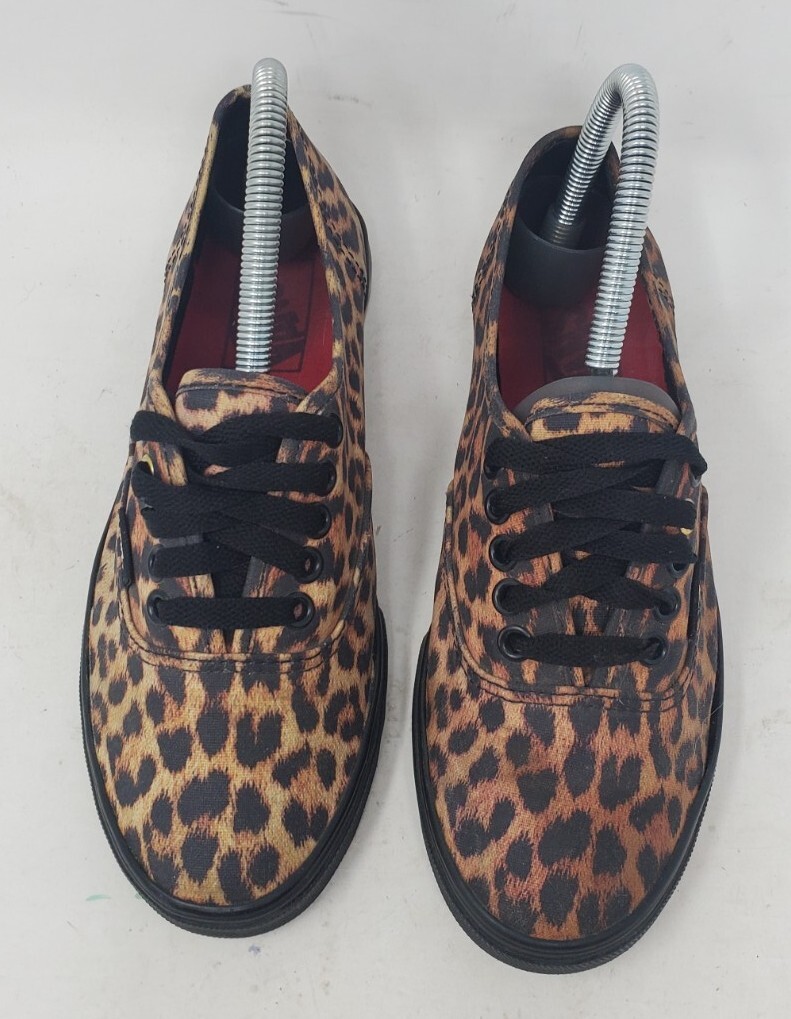 Vans Era Leopard Black Low Top Shoes Womens 6.5 Sneakers thumbnail 5
