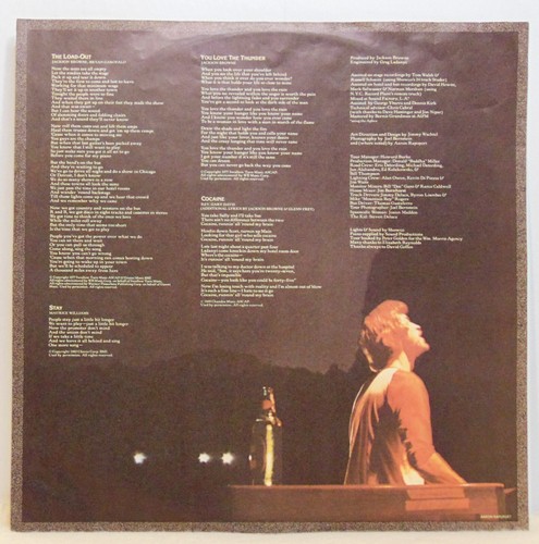Jackson Browne – Running On Empty - 1977 Asylum Records 6E-113 Rock Vin yl LP EX - Picture 4 of 9