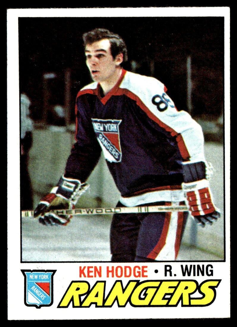 1977-78 Topps Ken Hodge New York Rangers #192