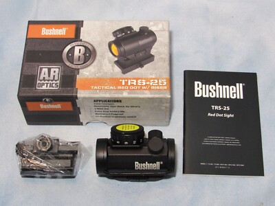 Bushnell Optics TRS-25 AR731306 Red Dot Sight with Riser | eBay