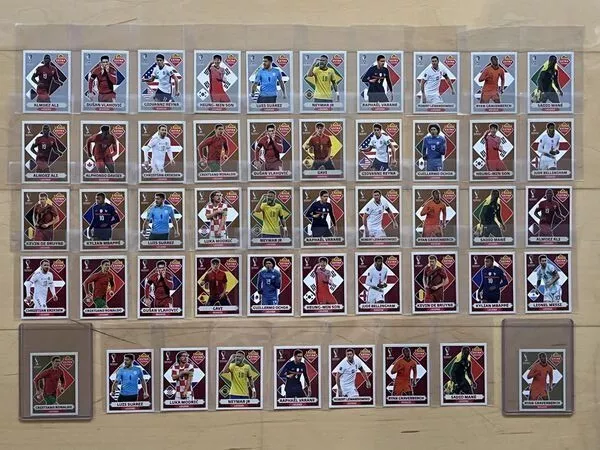 2022 Panini Neymar Jr Gold Sticker Extra Legend Fifa World Cup Qatar Brazil  RARE