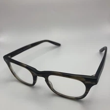 Authentic BARTON PERREIRA Unisex Square Eyeglass Frames "Dez" Brown Granite