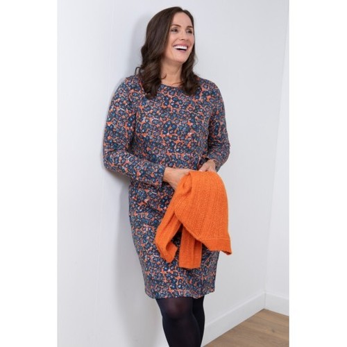 Lily & Me Maisemore Dress - Floret Orange - 8 10 12 14 16 18 - BNWT - Was £54.95 - Picture 4 of 4