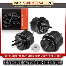 3Pcs Engine Motor & Transmission Mount for Ford Five Hundred Freestyle Mercury