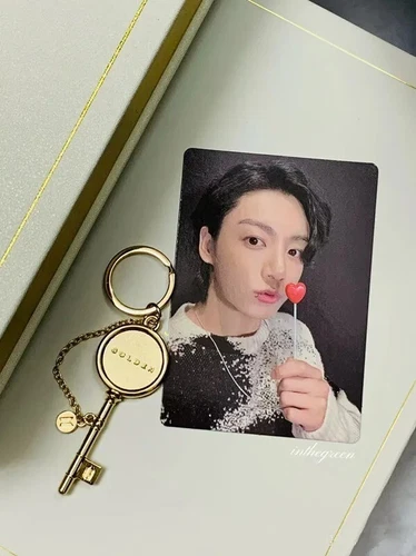 Kpop BTS Idol Boy JUNGKOOK Llavero Colgante Ejército Logo Bolso Llavero