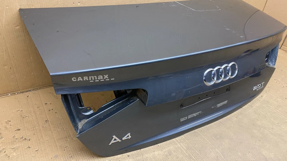 2013 2014 2015 2016 Audi A4 S4 Quattro Sedan Trunk Lid Luggage Tail Gate OEM 13 Foto 2 de 4