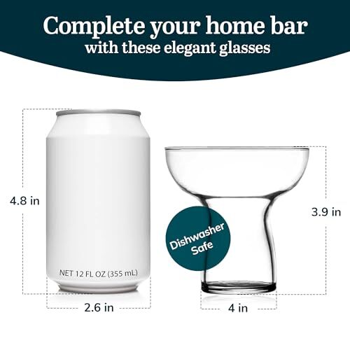 Libbey Stemless Margarita Glasses, 10.25ounce, Set of 6 eBay