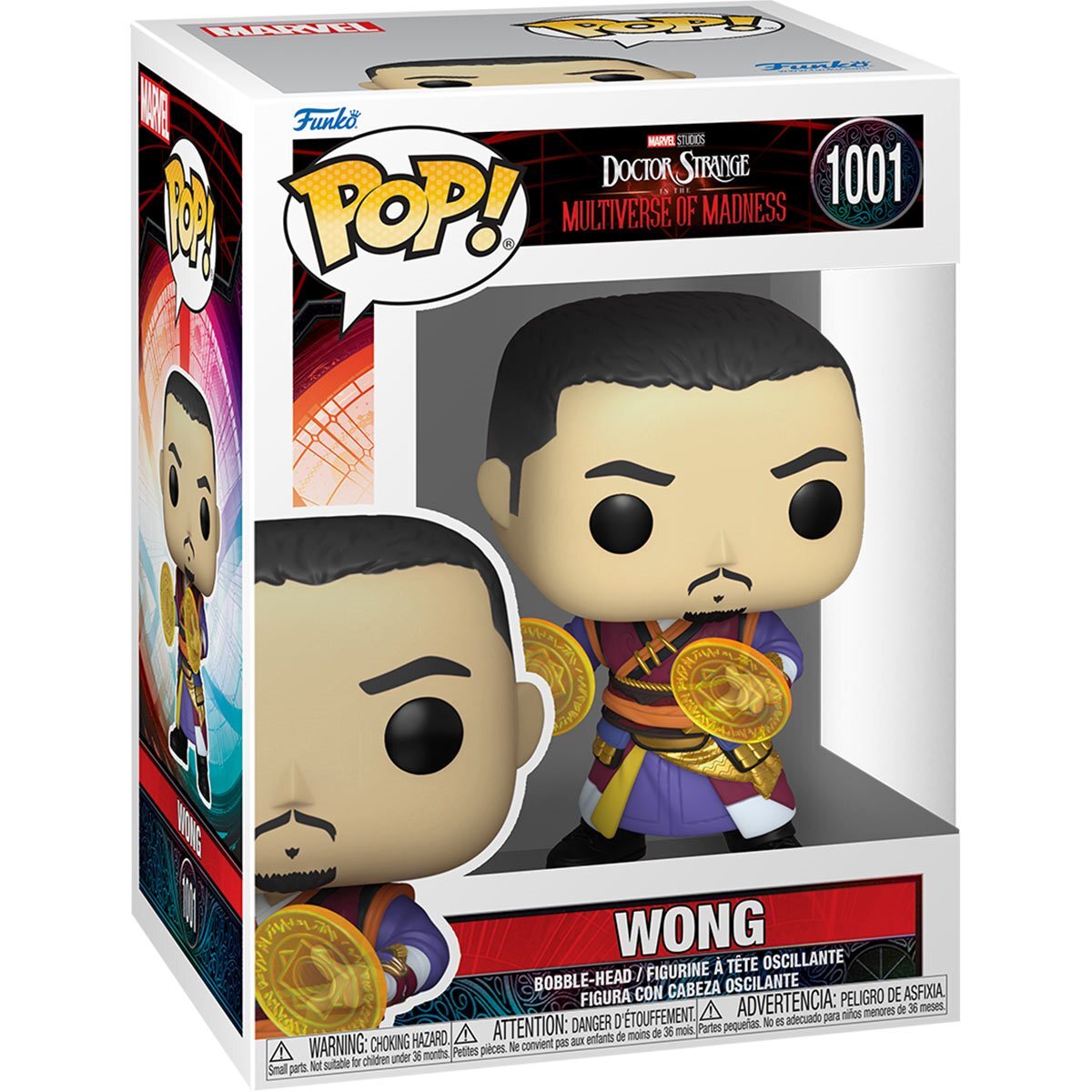 Funko Pop! Marvel 2pk Wong and Doctor Strange #1001, #169 | eBay