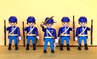 Playmobil 3811 – Soldat Nordiste Ou Sudiste – Guerre De Sécession Western (occasion)